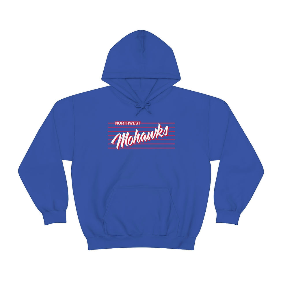 Northwest Mohawks Script Hoodie