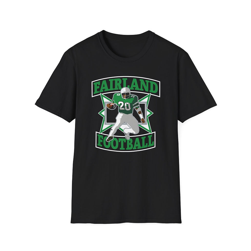 Fairland 80's Retro Football Softstyle T-Shirt
