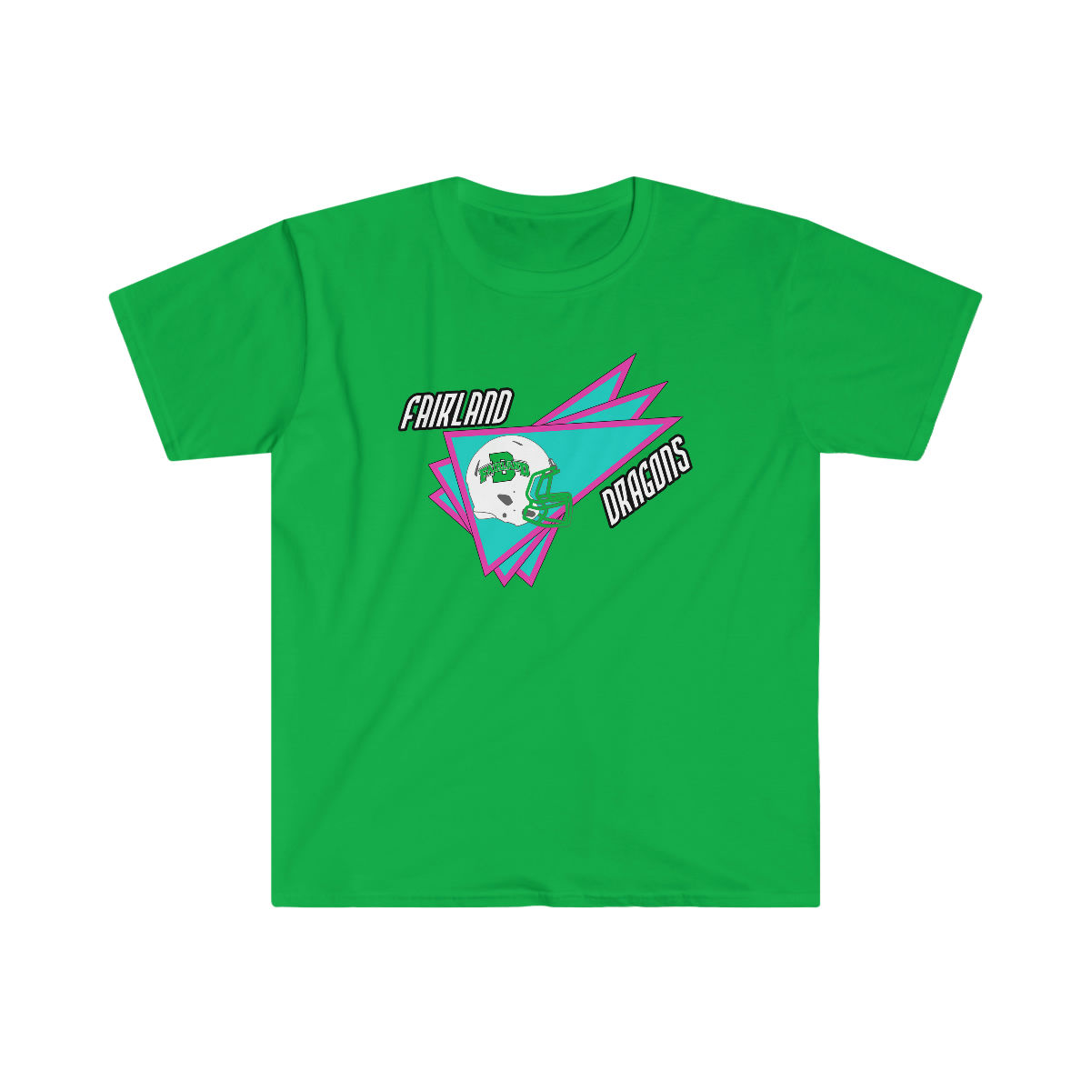 Fairland Football 80's Pennant Softstyle T-Shirt