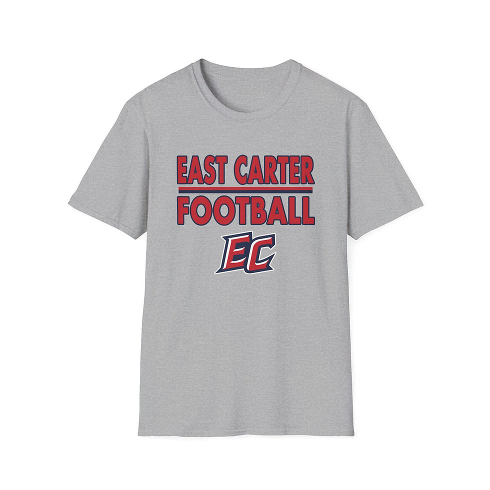 Thumbnail: East Carter Football Softstyle T-Shirt