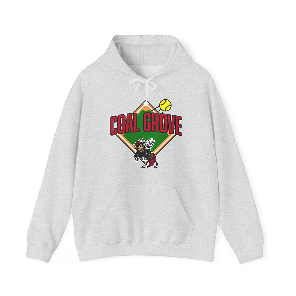Thumbnail: Coal Grove 90's Softball Diamond Hoodie