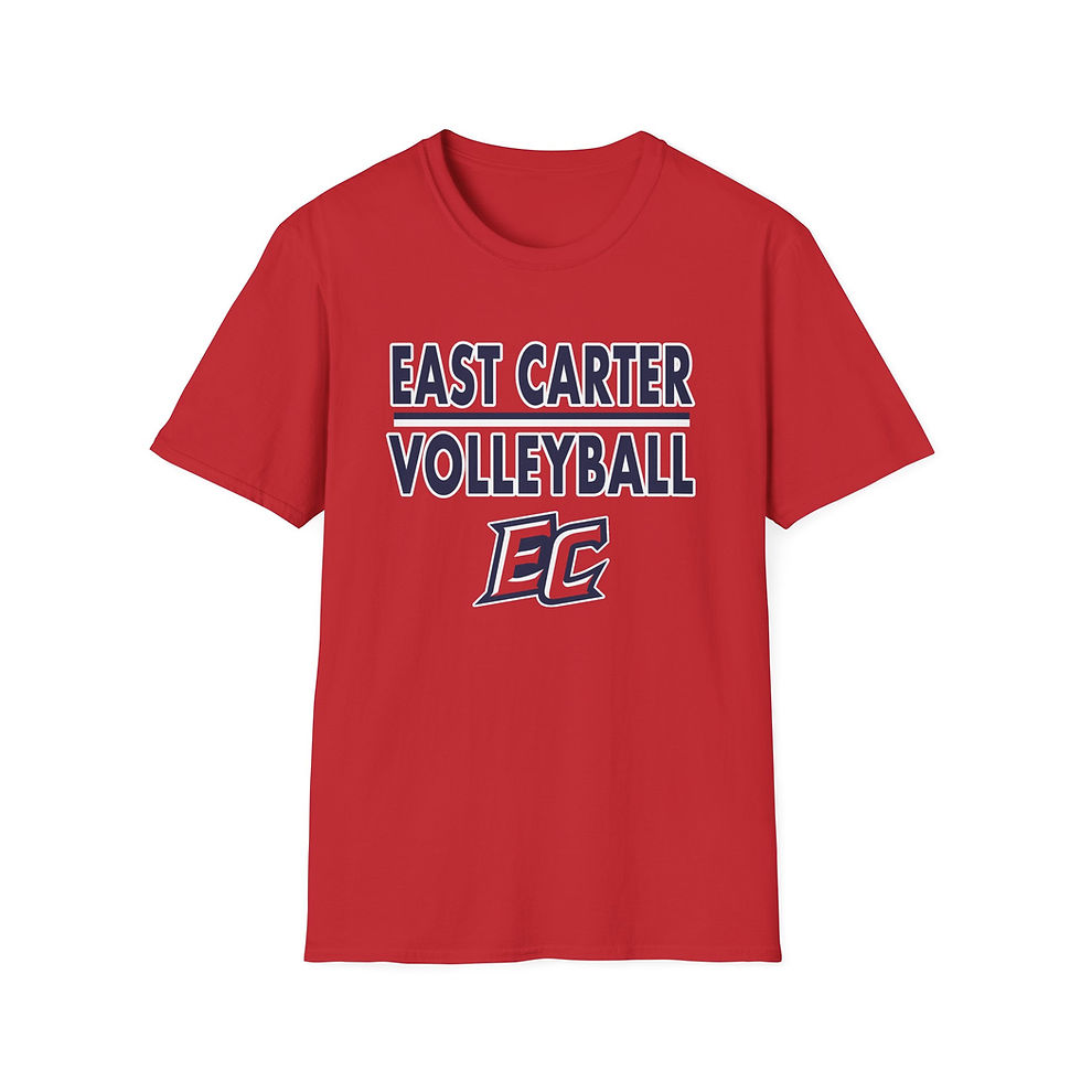 Thumbnail: East Carter Volleyball Softstyle T-Shirt