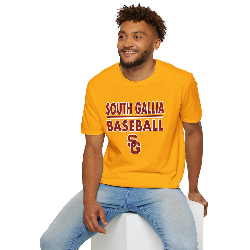 Thumbnail: South Gallia Baseball Softstyle T-Shirt