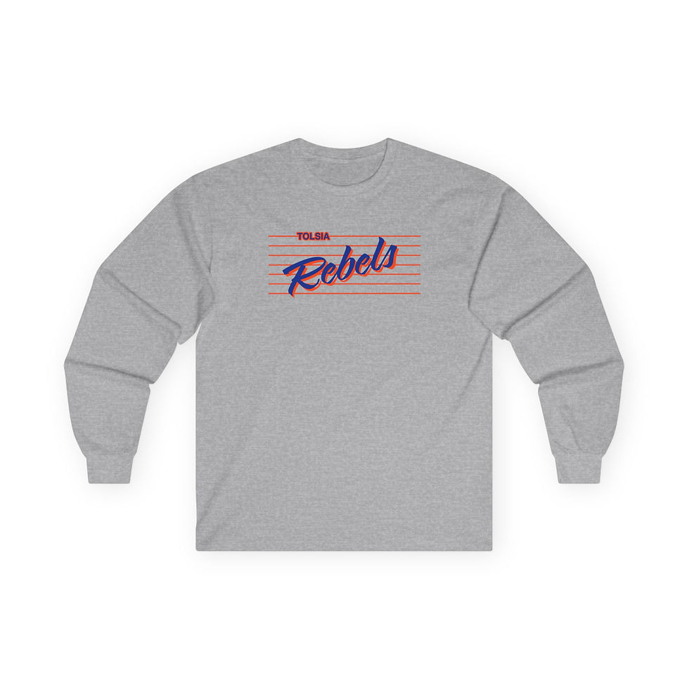 Thumbnail: Tolsia Rebels Script Cotton Long Sleeve Tee