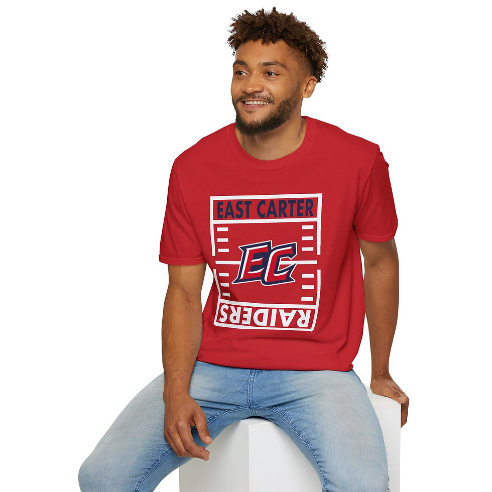 Thumbnail: East Carter Raiders Gridiron Softstyle T-Shirt
