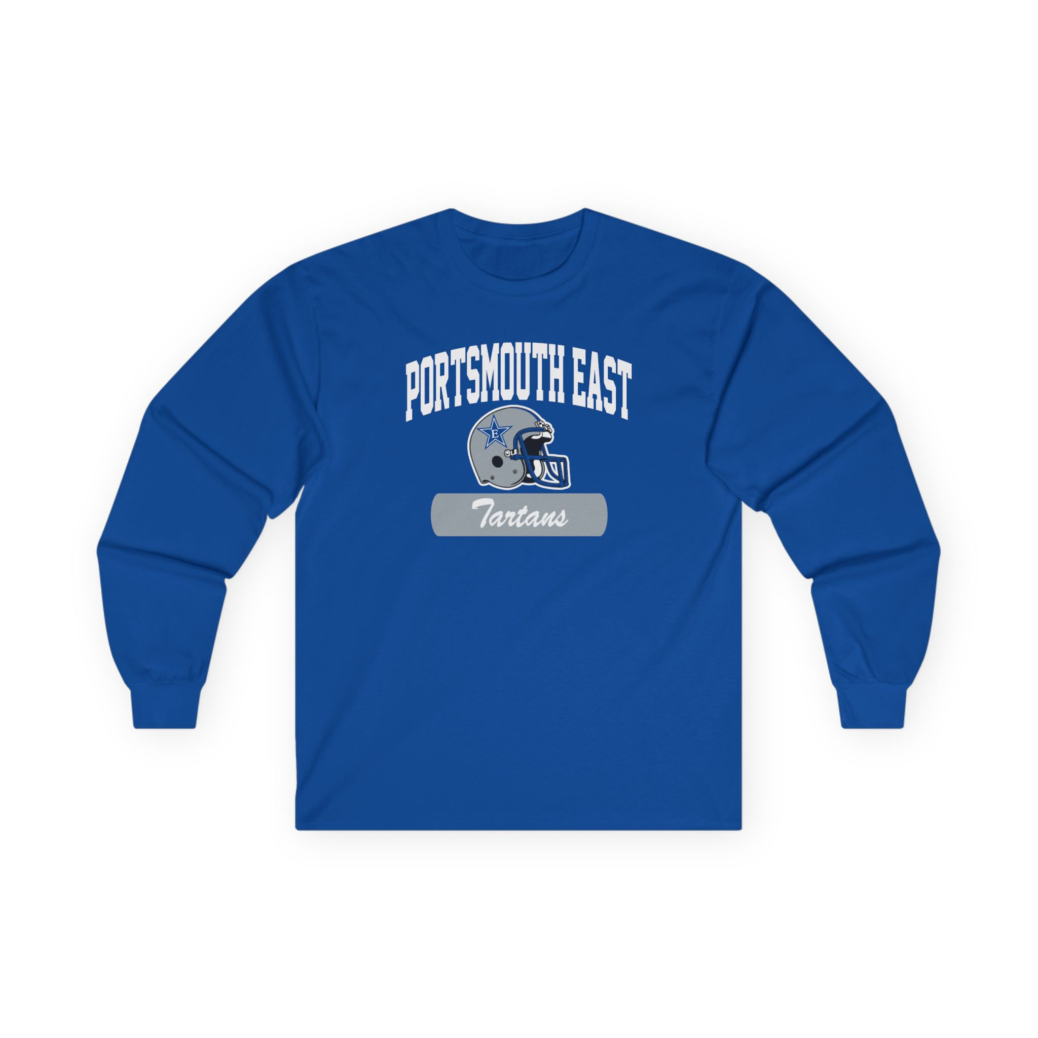 Portsmouth East Tartans (1986) Cotton Long Sleeve Tee
