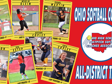 2026 Ohio Softball Coaches All-District Teams Announced