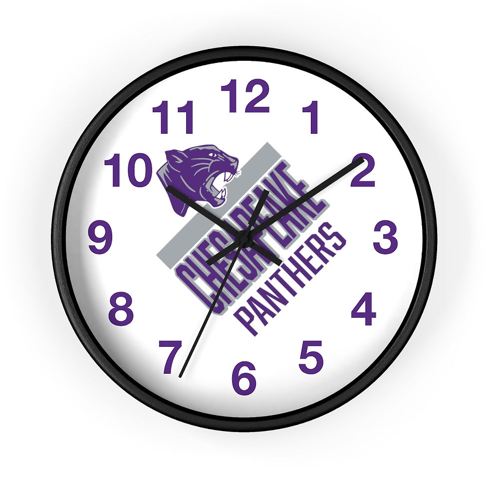 Chesapeake 90's Vibe Wall Clock