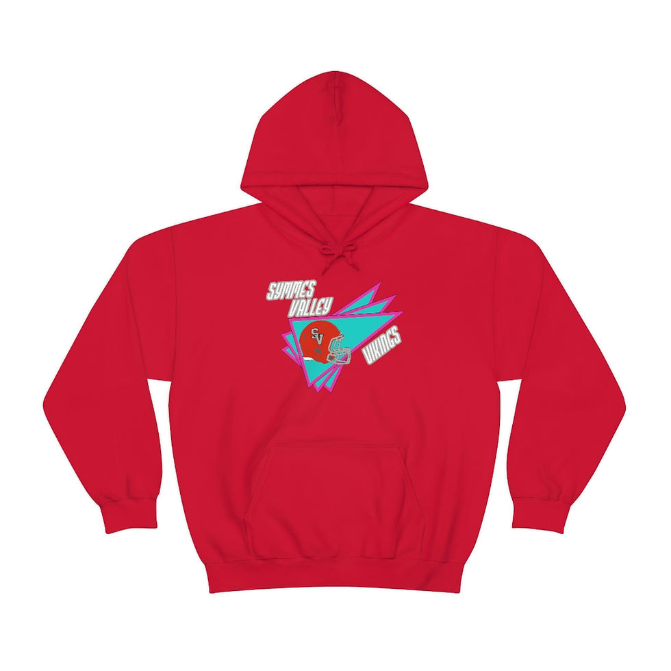 Thumbnail: Symmes Valley Football 80's Pennant Hoodie
