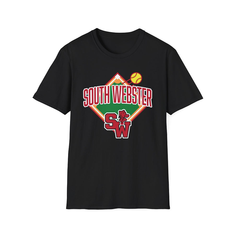 Thumbnail: South Webster 90's Softball Diamond Softstyle T-Shirt
