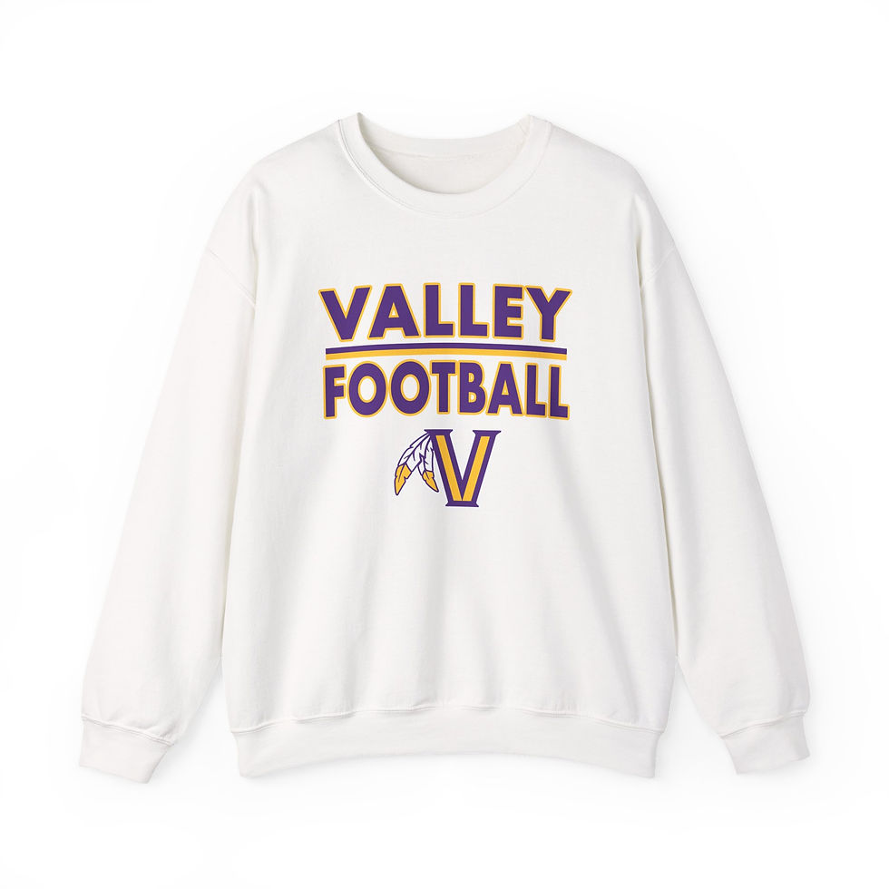 Thumbnail: Lucasville Valley Football Crewneck Sweatshirt