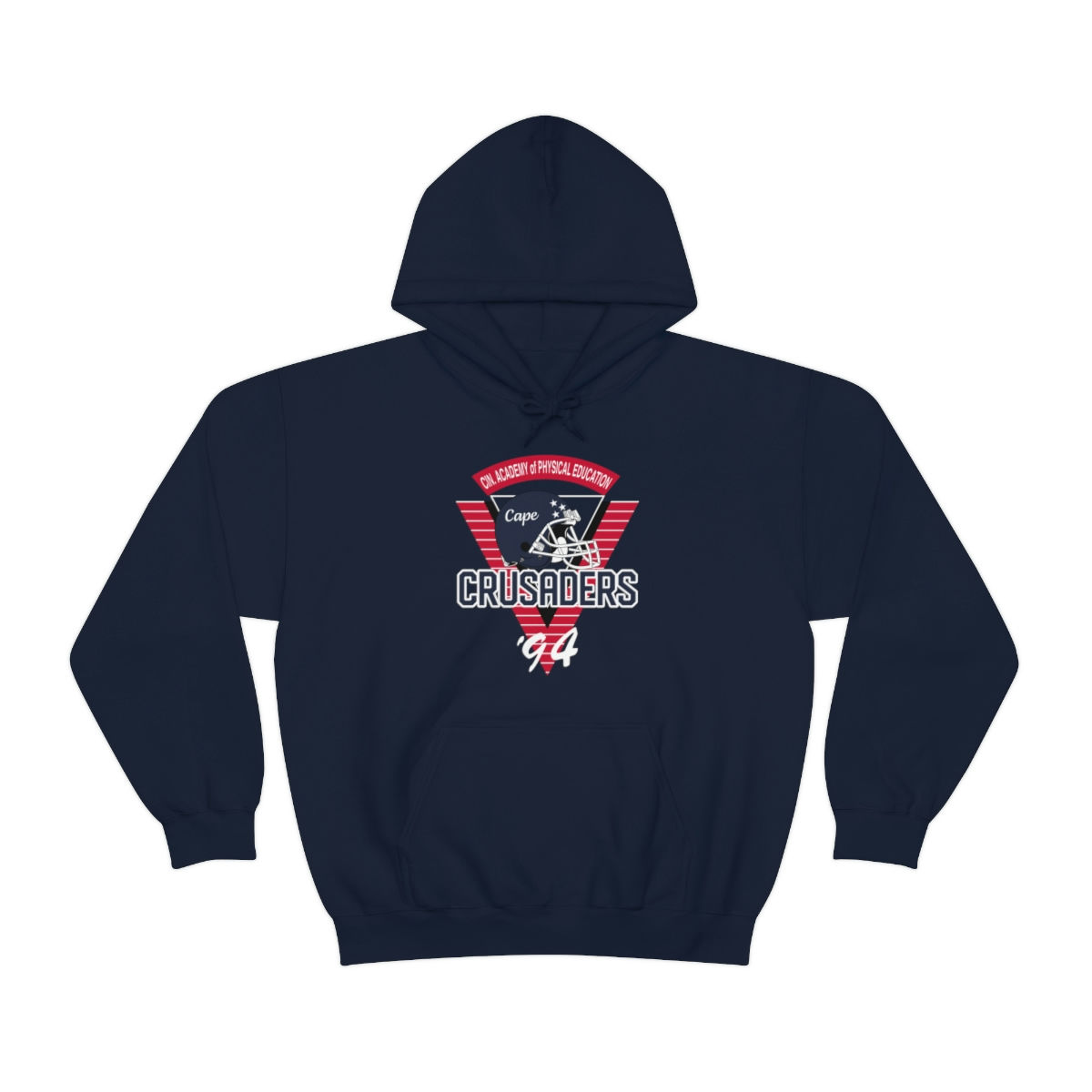 1994 C.A.P.E. Crusaders Helmet Hoodie