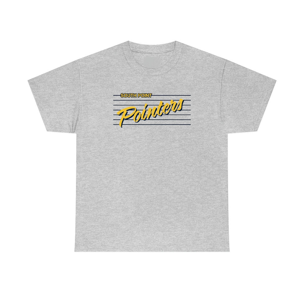South Point Pointers Script Cotton T-Shirt