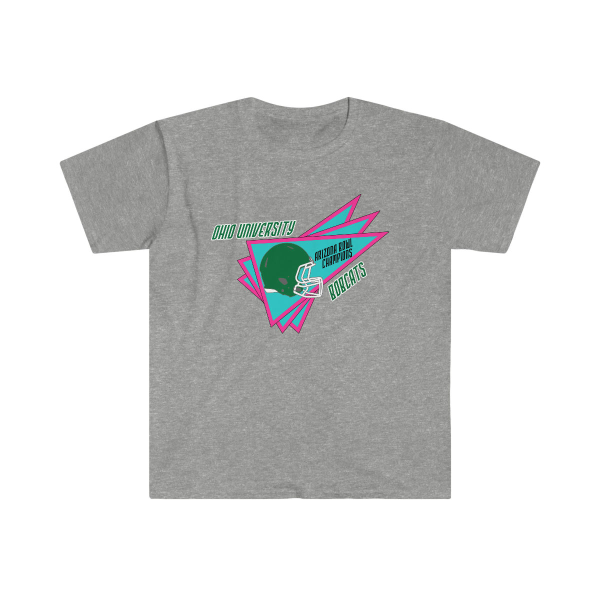 Ohio Bobcats Bowl Champs 80's Pennant T-Shirt