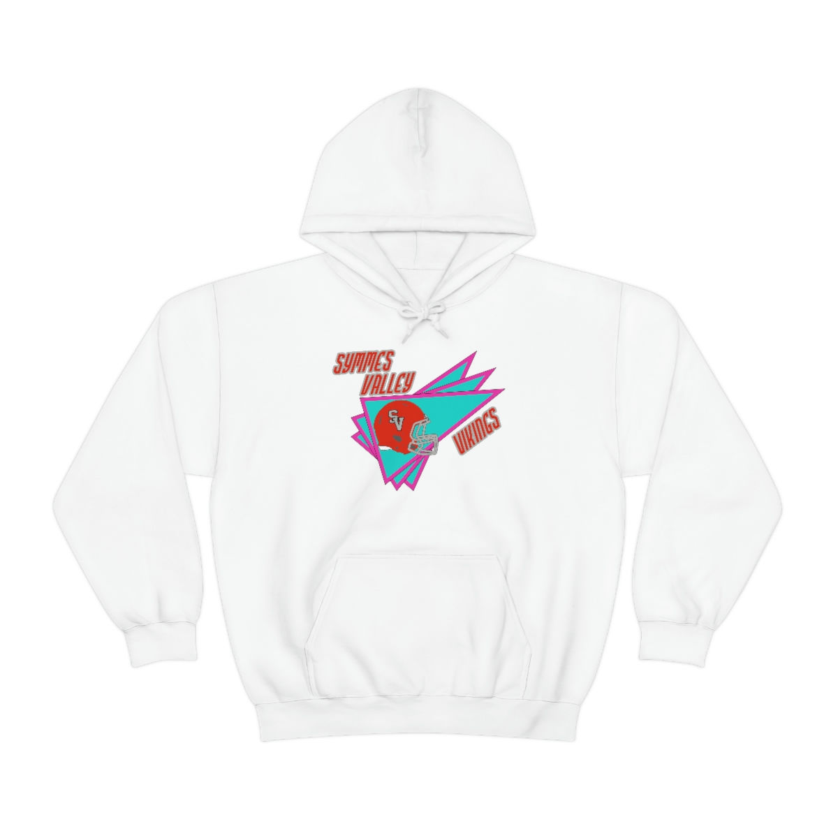 Symmes Valley Football 80's Pennant Hoodie