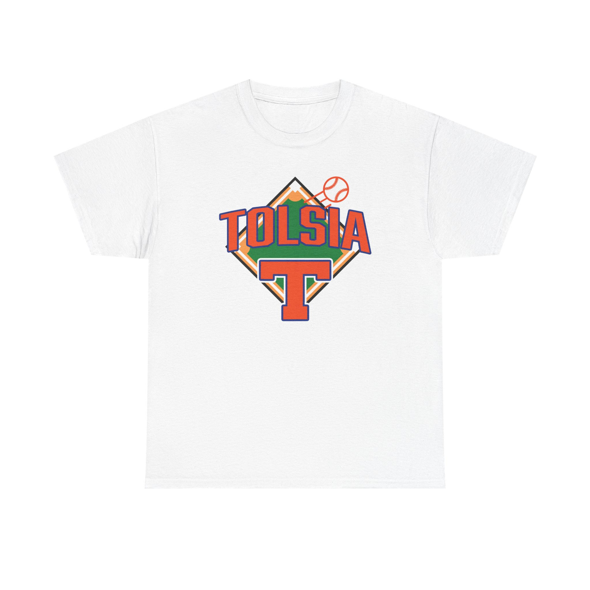 Tolsia 90's Baseball Diamond Cotton T-Shirt