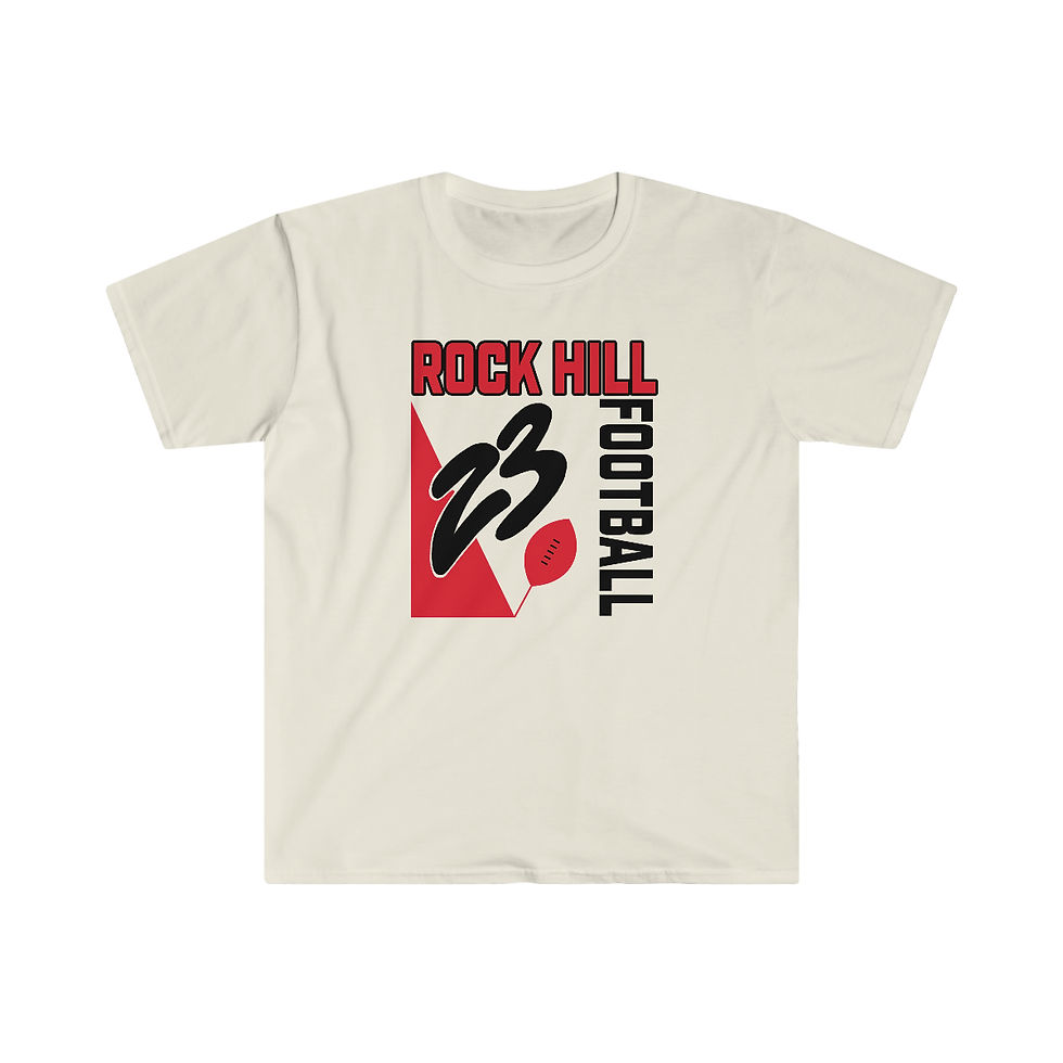 Rock Hill Football 2023 Season Softstyle T-Shirt