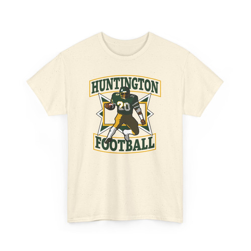 80年代 football T−shirt Huntington 80's Retro Football Cotton T-Shirt | Tri State
