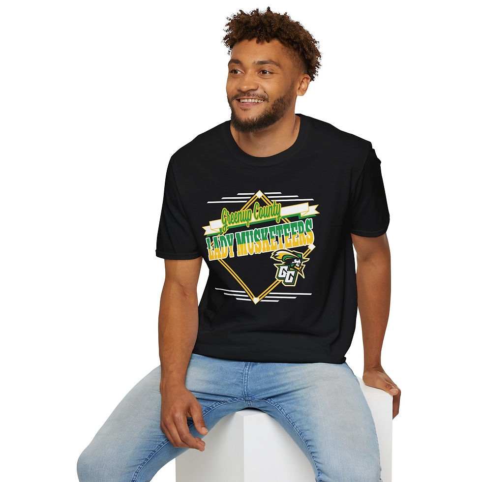 Thumbnail: Greenup County 90's Retro Softball Softstyle T-Shirt