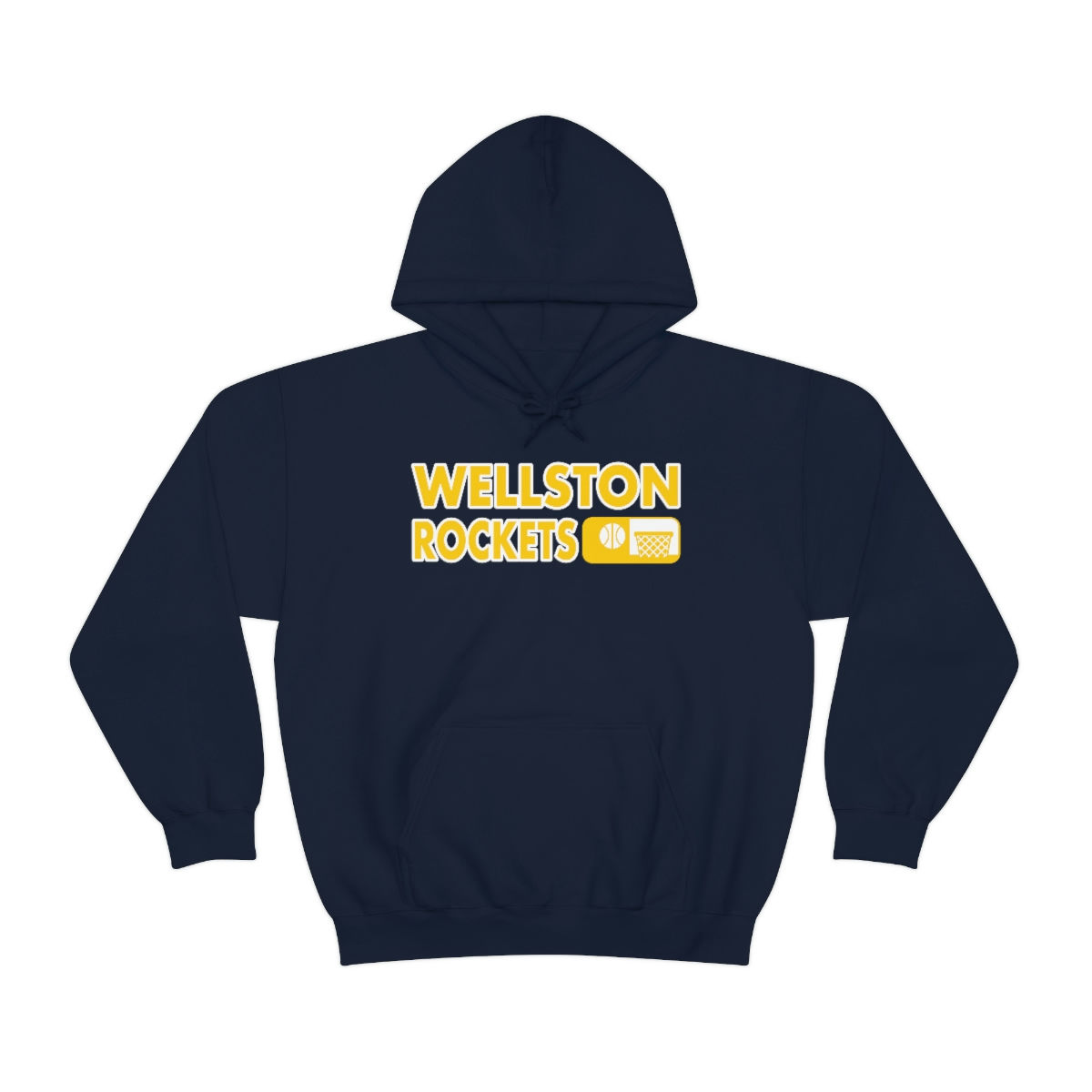 Wellston Rockets Basketball Essential Hoodie