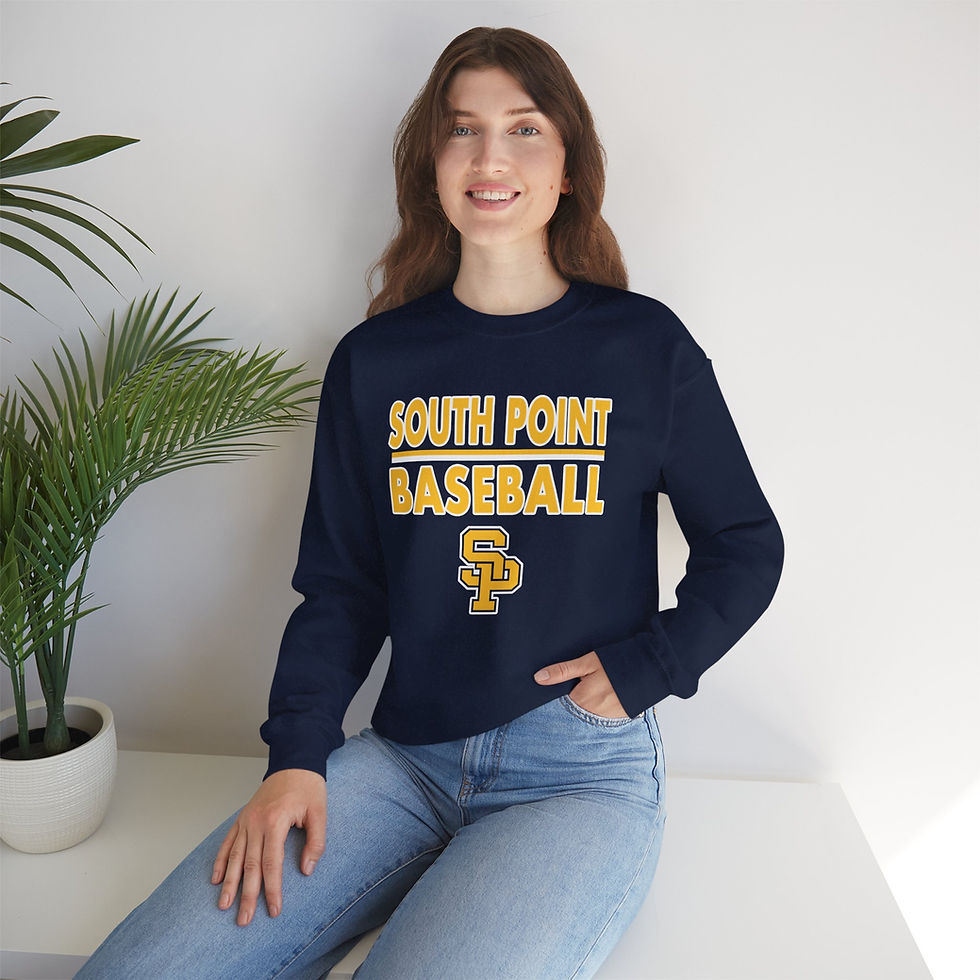 Thumbnail: South Point Baseball Crewneck Sweatshirt