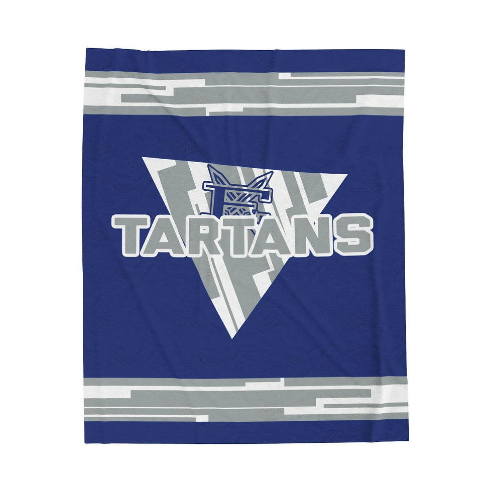 Sciotoville East 90's Blitz Velveteen Plush Blanket