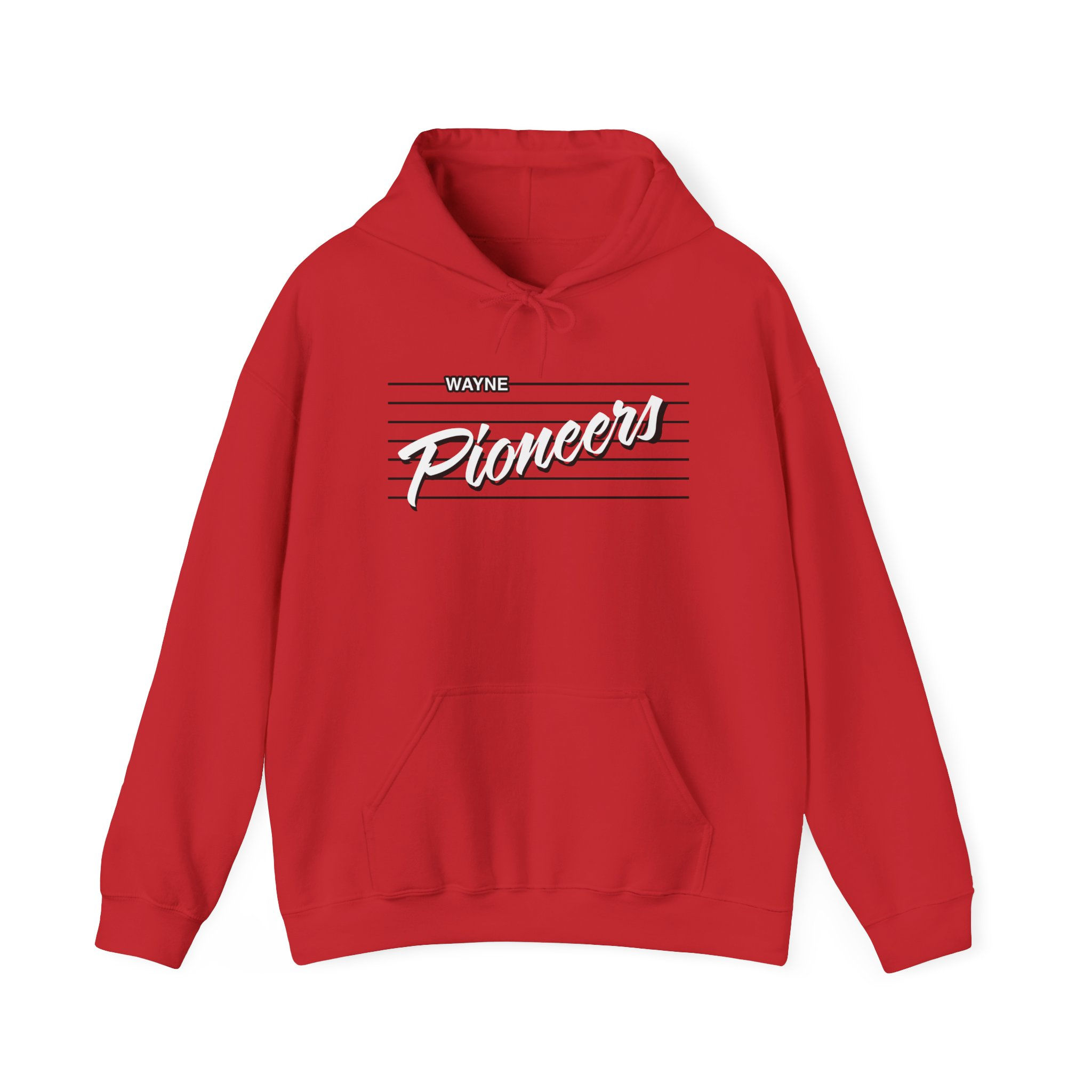 Wayne Pioneers Script Hoodie