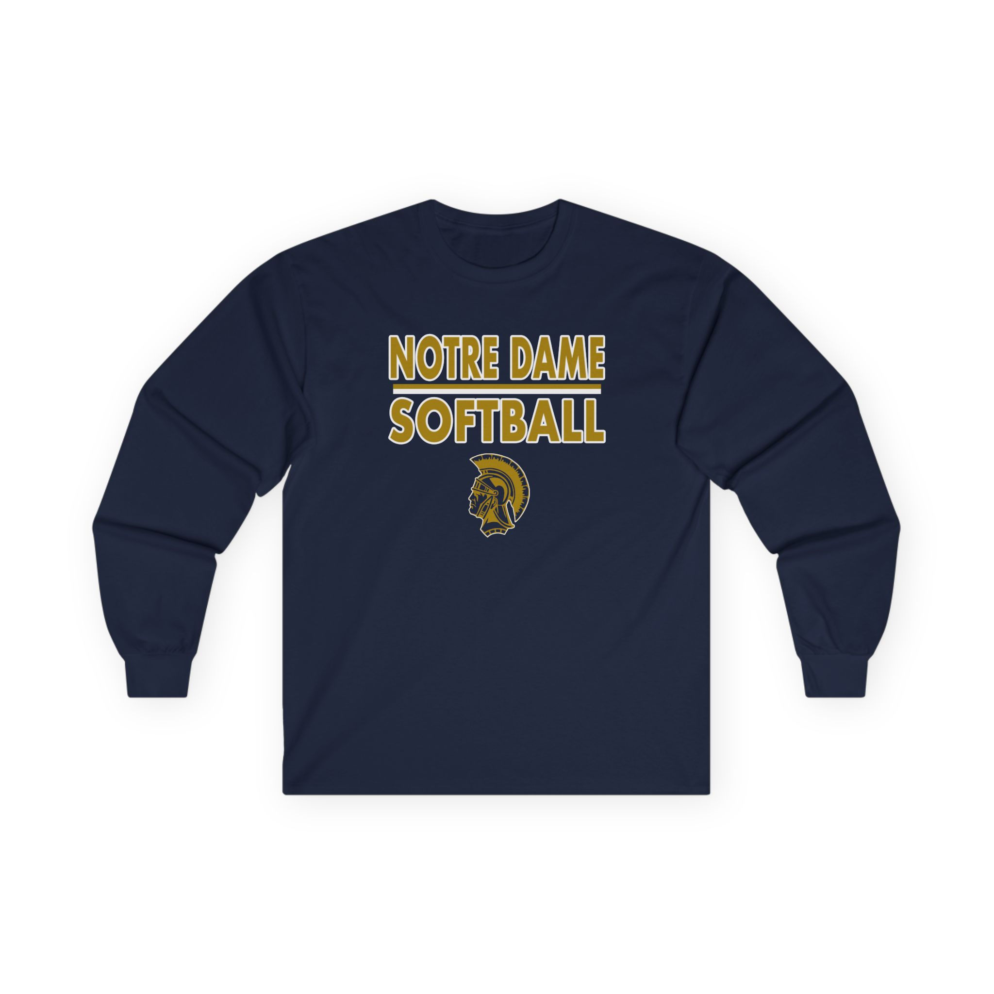 Portsmouth Notre Dame Track & Field Cotton Long Sleeve Tee