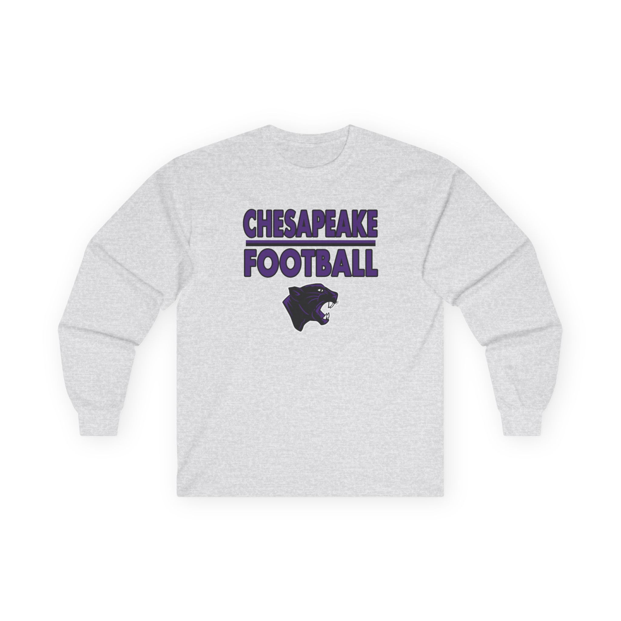 Chesapeake Football Cotton Long Sleeve Tee