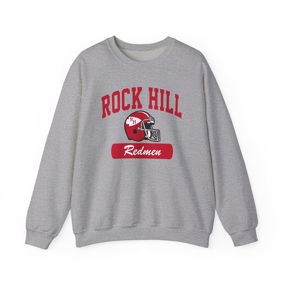 Thumbnail: Rock Hill Redmen (1982) Crewneck Sweatshirt