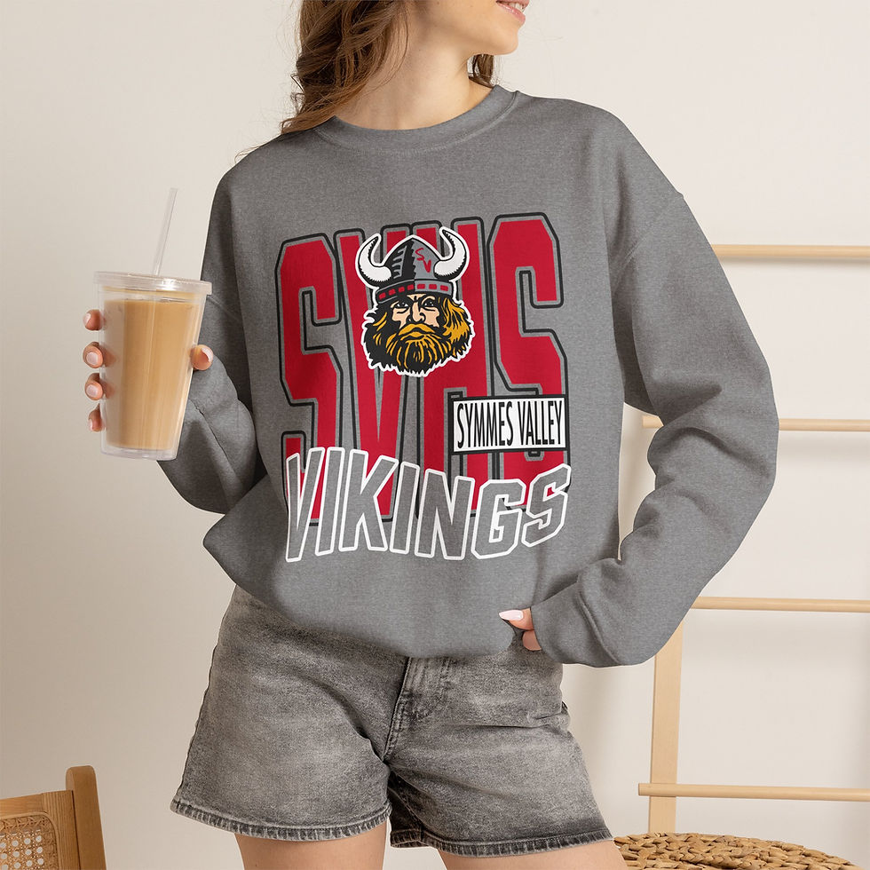 Thumbnail: Symmes Valley 90's Retro Crewneck Sweatshirt