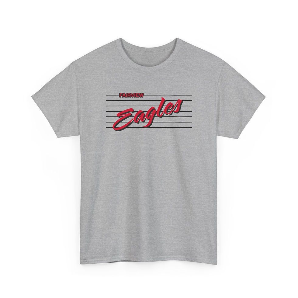 Thumbnail: Fairview Eagles Script Cotton T-Shirt