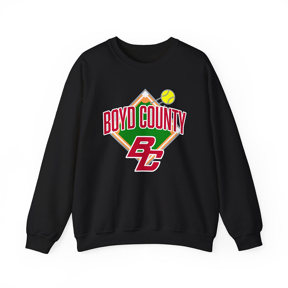 Thumbnail: Boyd County 90's Softball Diamond Crewneck Sweatshirt