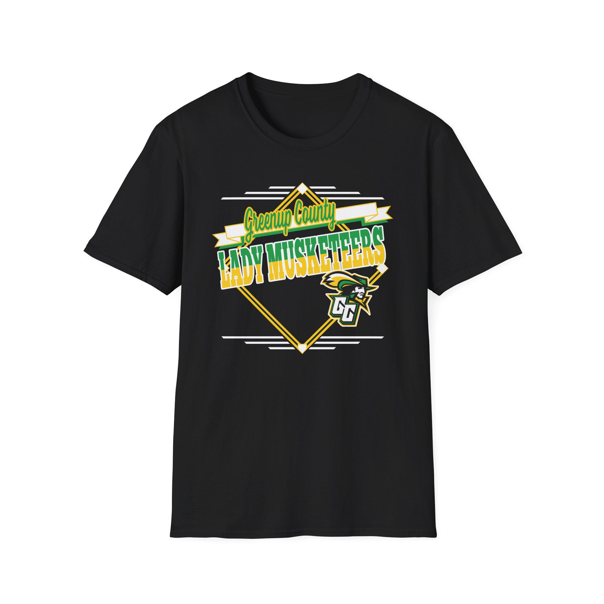 Greenup County 90's Retro Softball Softstyle T-Shirt