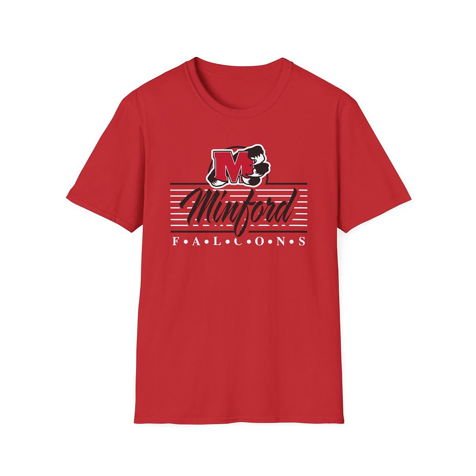 Minford Falcons Script 2.0 Softstyle T-Shirt