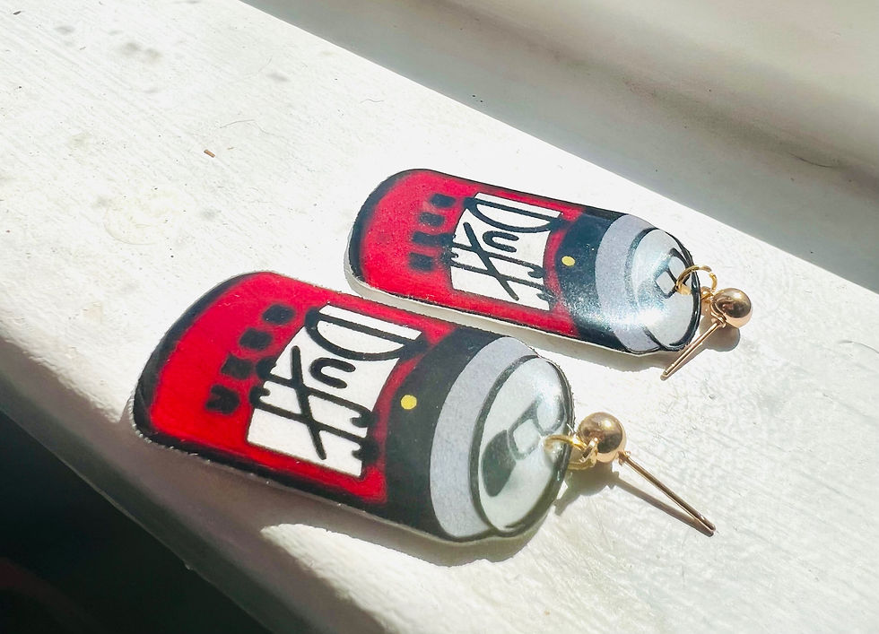 Thumbnail: “Duff” Can Earrings