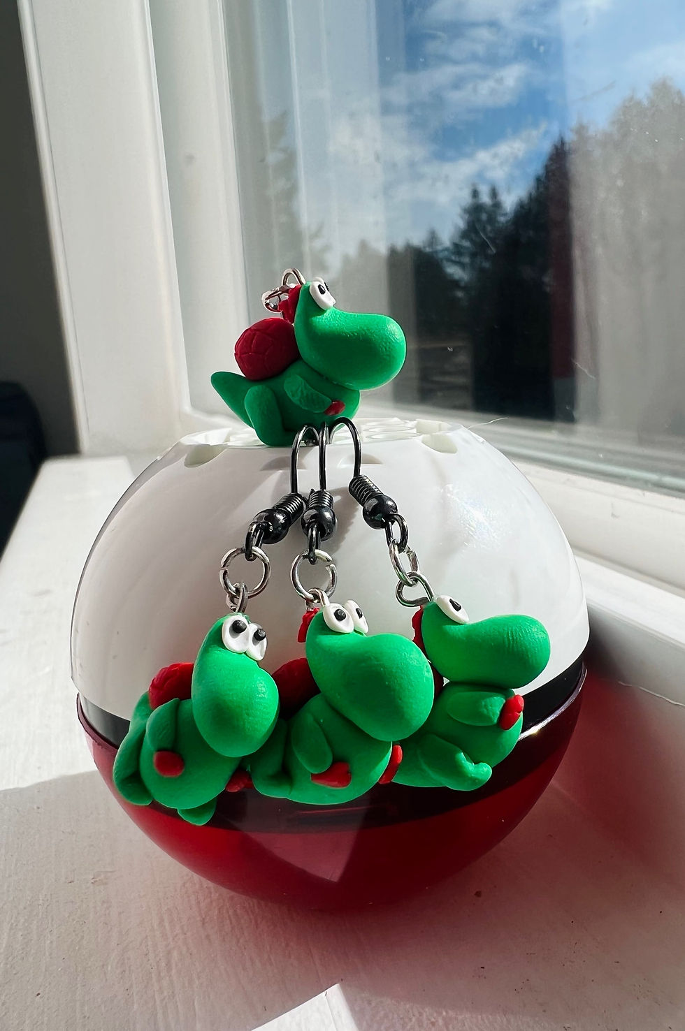 Thumbnail: Yoshi Earrings 3D