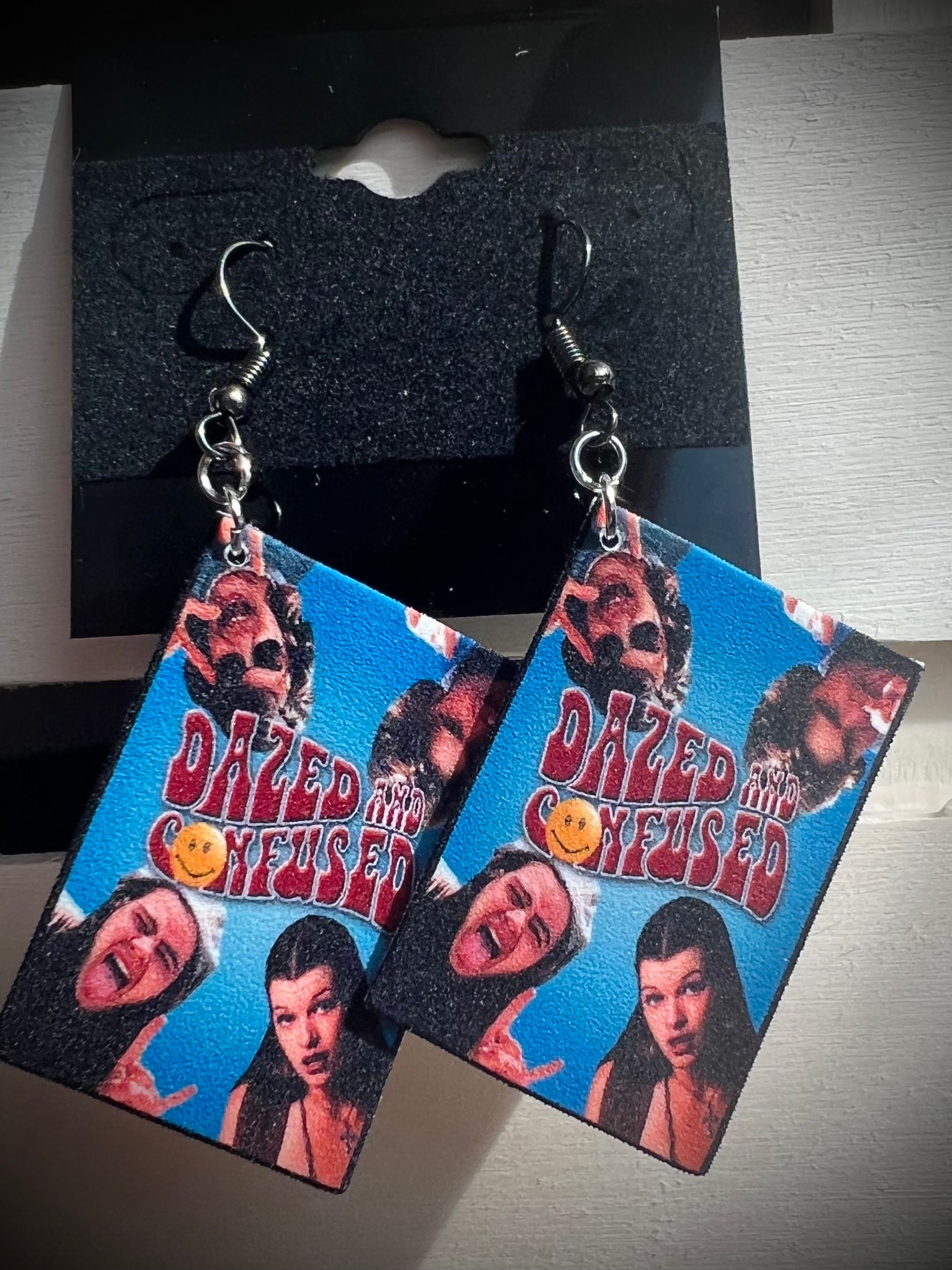 Dazed & Confused Movie Poster Pin or Earrings