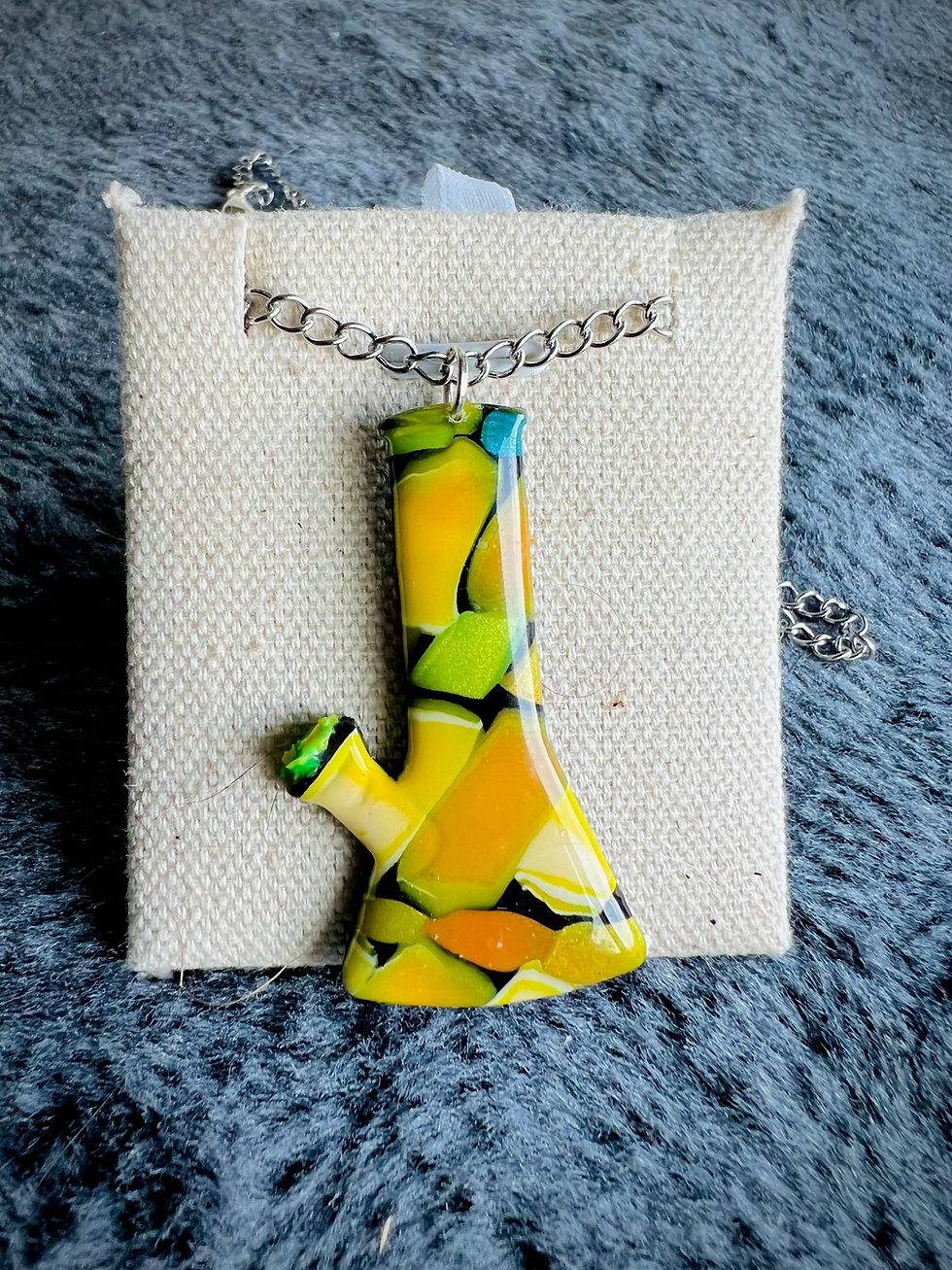 Thumbnail: Bong Pendant - Retro