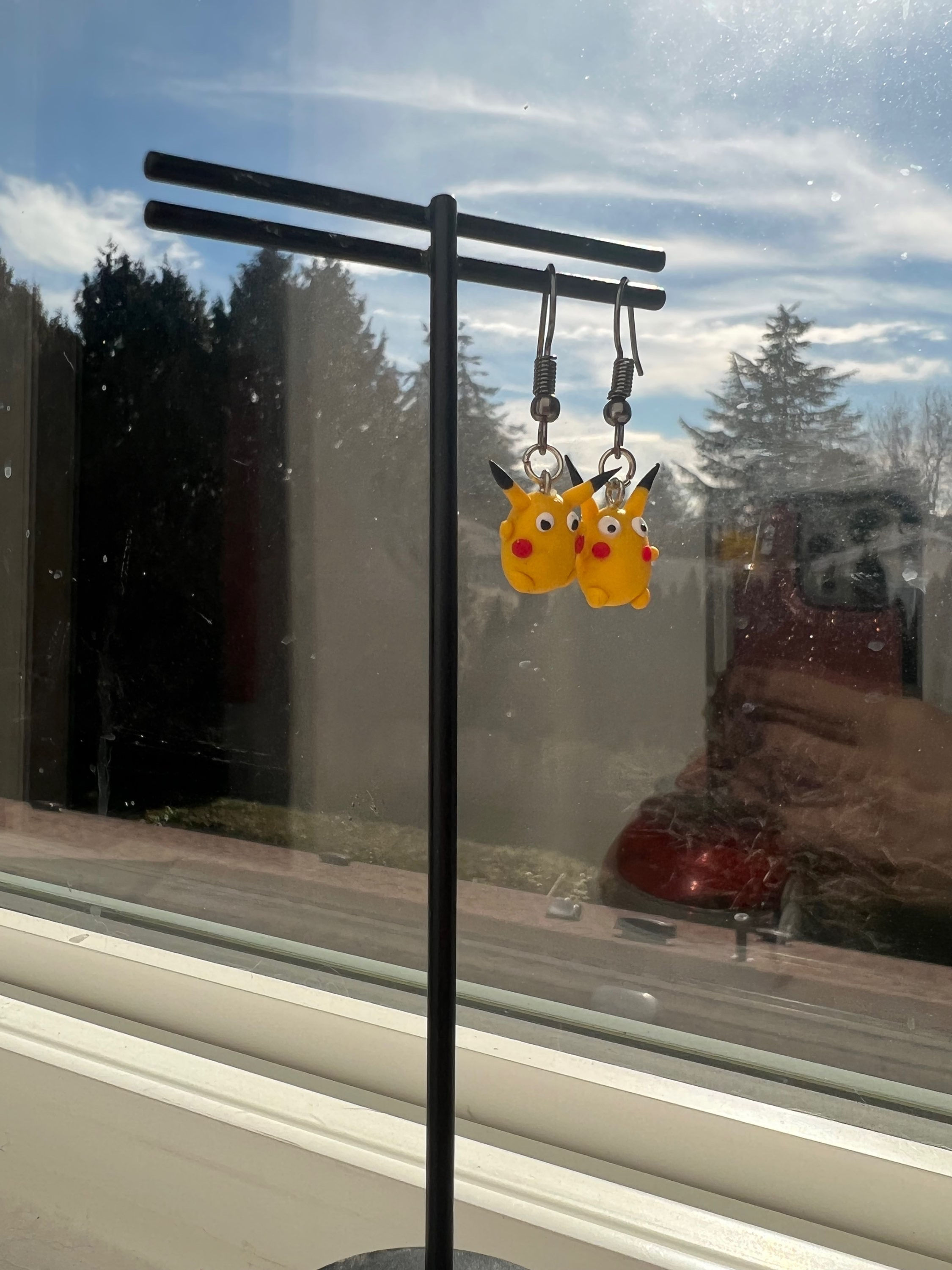 3D Pikachu Earrings