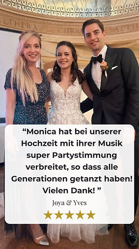 Hochzeits Reviews - DJ Monica Babilon