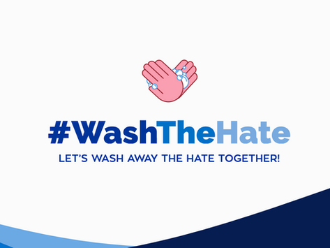 We've Partnered With #WashTheHate