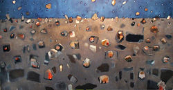Stones Falling as Snowflakes