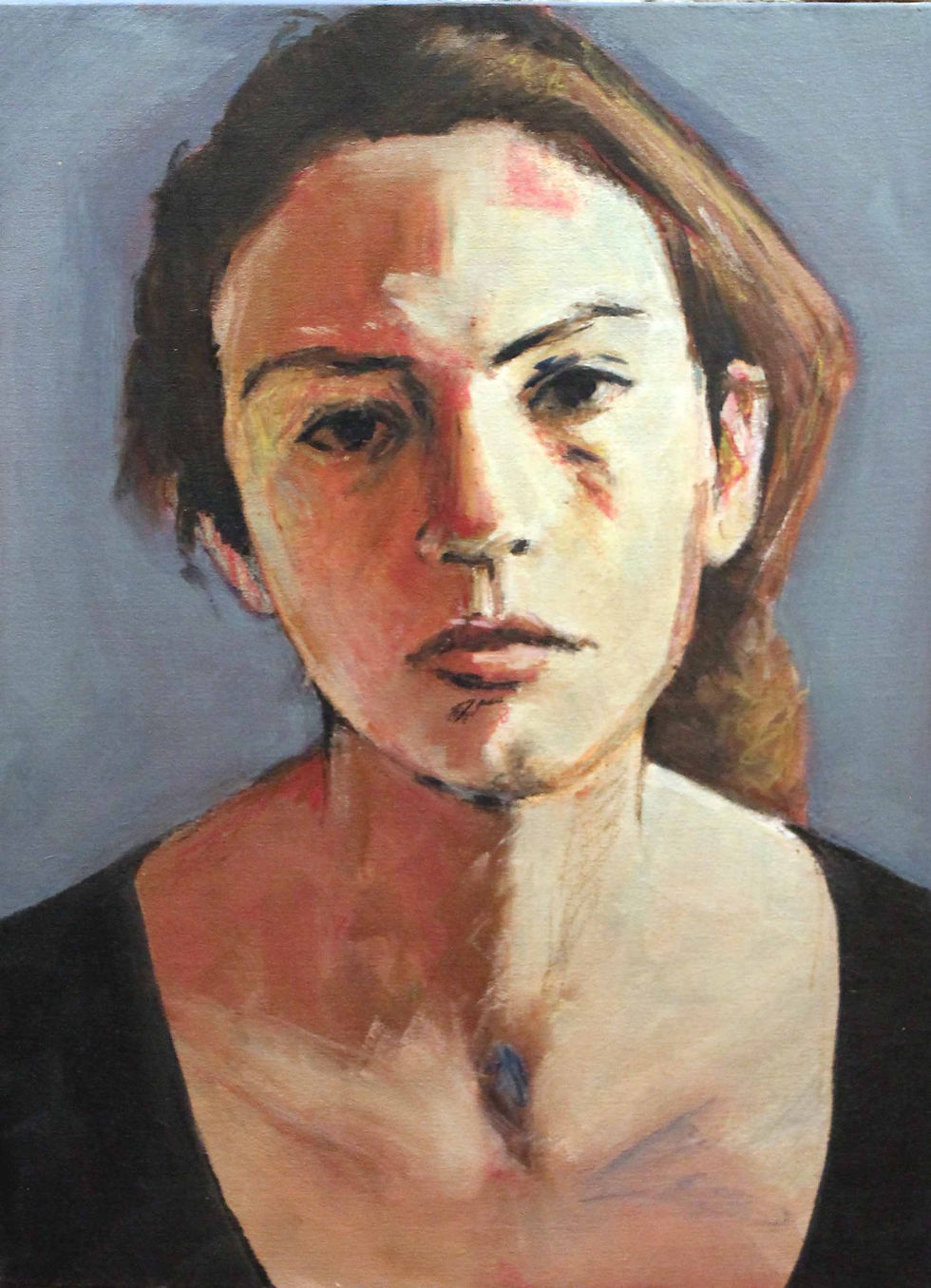 Self Portrait After Jenny Saville