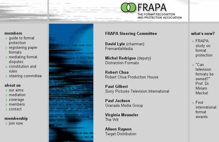 20031000The Format Recognition and Protection Association