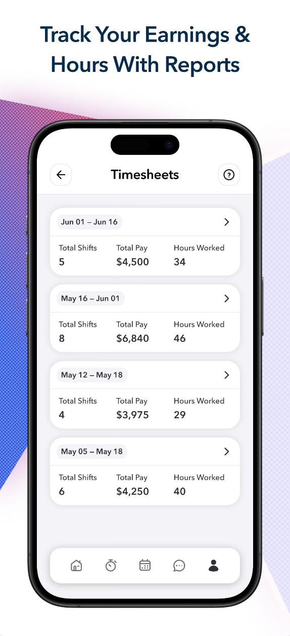 Worx App Schedule