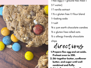 Top 9 allergy friendly Monster Cookies