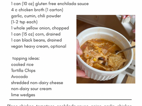 Chicken Enchilada Soup