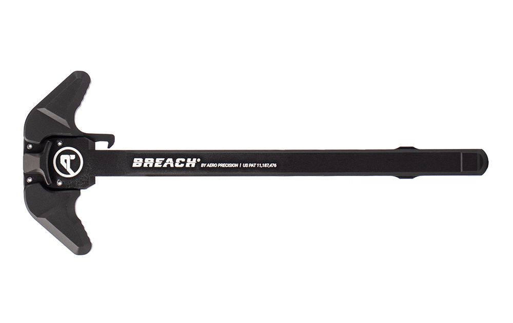 Aero Precision AR15 BREACH® Ambi Charging Handle w/ Large Lever - Black