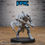 Thumbnail: 3d printed dragonborn, dragon folk, half-dragon barbarian fighter with tail. 3d rendering by Epic Miniatures.
